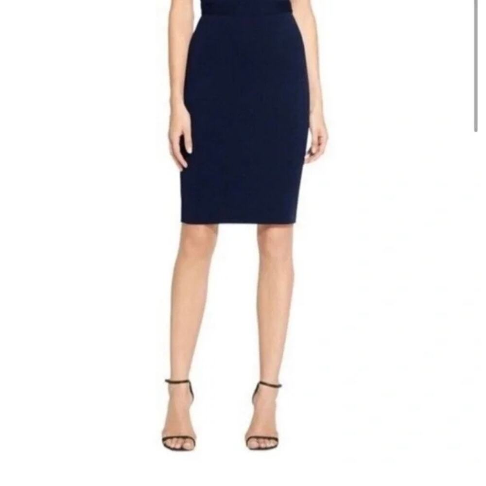 New‎ St. John Navy Blue Skirt
